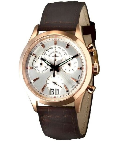 Zeno Watch Basel Herenhorloge 6662-8040Q-Pgr-f3
