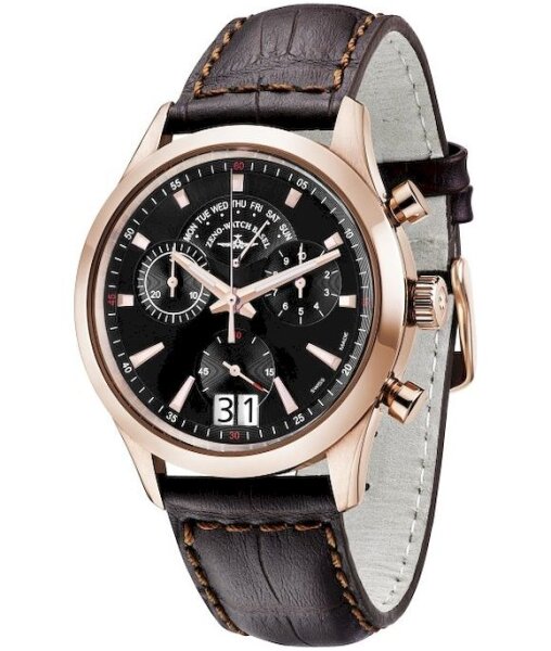 Zeno Watch Basel Herenhorloge 6662-8040Q-Pgr-f1