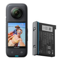 Insta360 - Action Camera X3 - Bundel met reserve batterij...