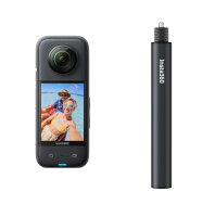 Insta360 - Action camera X3 - Bundel met selfie stick...
