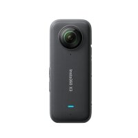 Insta360 - Action Camera X3 - Bundel met reserve batterij en selfie stick 23-114 cm