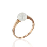 Luna-Pearls - 008.0449 - Ring - 750/-Wit goud met Akoya...