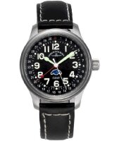 Zeno-horloge - Polshorloge - Heren - NC Pilot Maanfase - 9785-a1