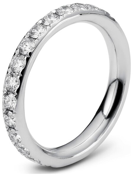 Luna Creation - Dames Ring - 750 / - wit goud - diamant - 1C360W854-2
